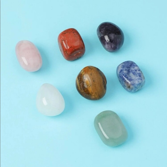 🆕 7 pieces natural stone - Picture 1 of 3